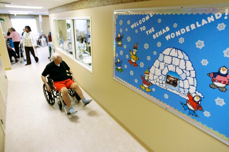 About three in 10 Medicare patients who stayed in a rehab hospital experienced serious side effects from a change in medication, a pressure ulcer, an infection or some other injury. (AP Photo)