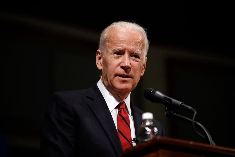 His son's illness kept him out of the race, Biden said. (AP Photo/Patrick Semansky)