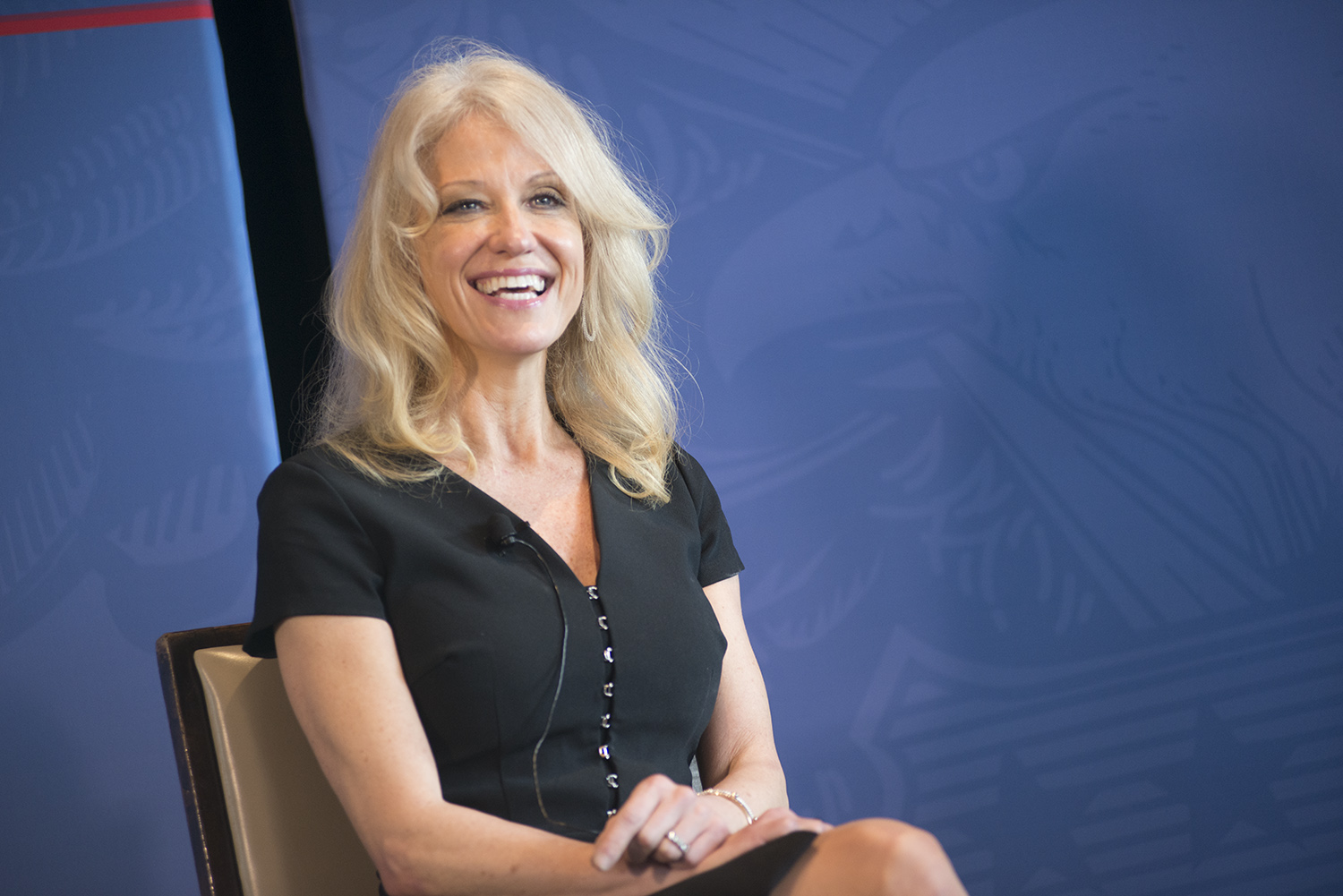Kellyanne Conway shows no sign of regret in third month at the White House