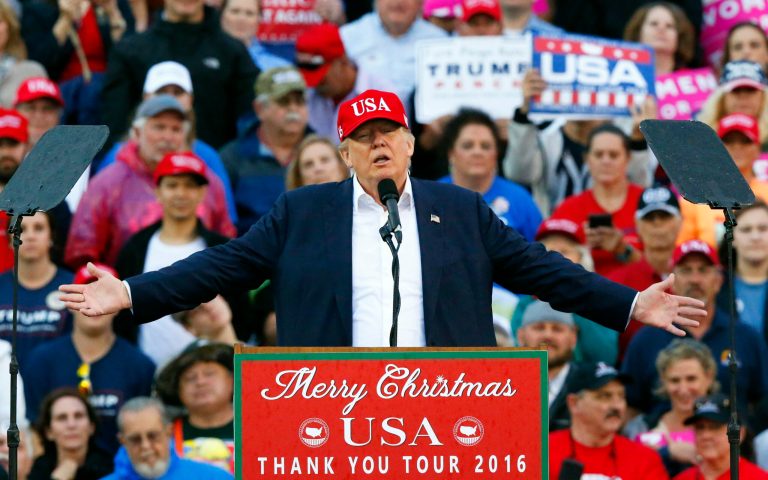 It is unclear whether he will spend the whole weekend in the Sunshine State like he has done so far this month. (AP Photo/Brynn Anderson)