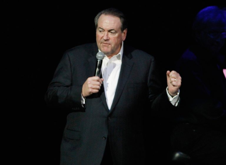 Mike Huckabee noted that there is a strong field of Republican candidates for president in 2016, but hasn't ruled out the possibility of running. (Getty Images File)
