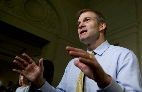 Jim Jordan turns an ambush into a town hall on President Harding’s front porch