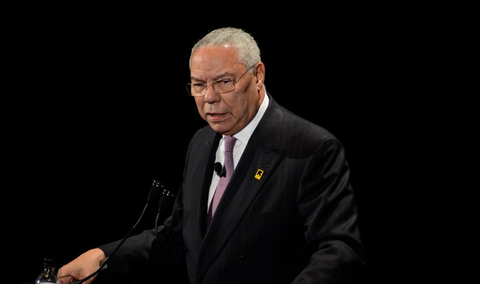 "For [North Korea] to use nuclear weapons or even suggest they're going to use nuclear weapons, would be for them to commit suicide," said former Secretary of State Colin Powell. (AP Photo/Eric Reichbaum)