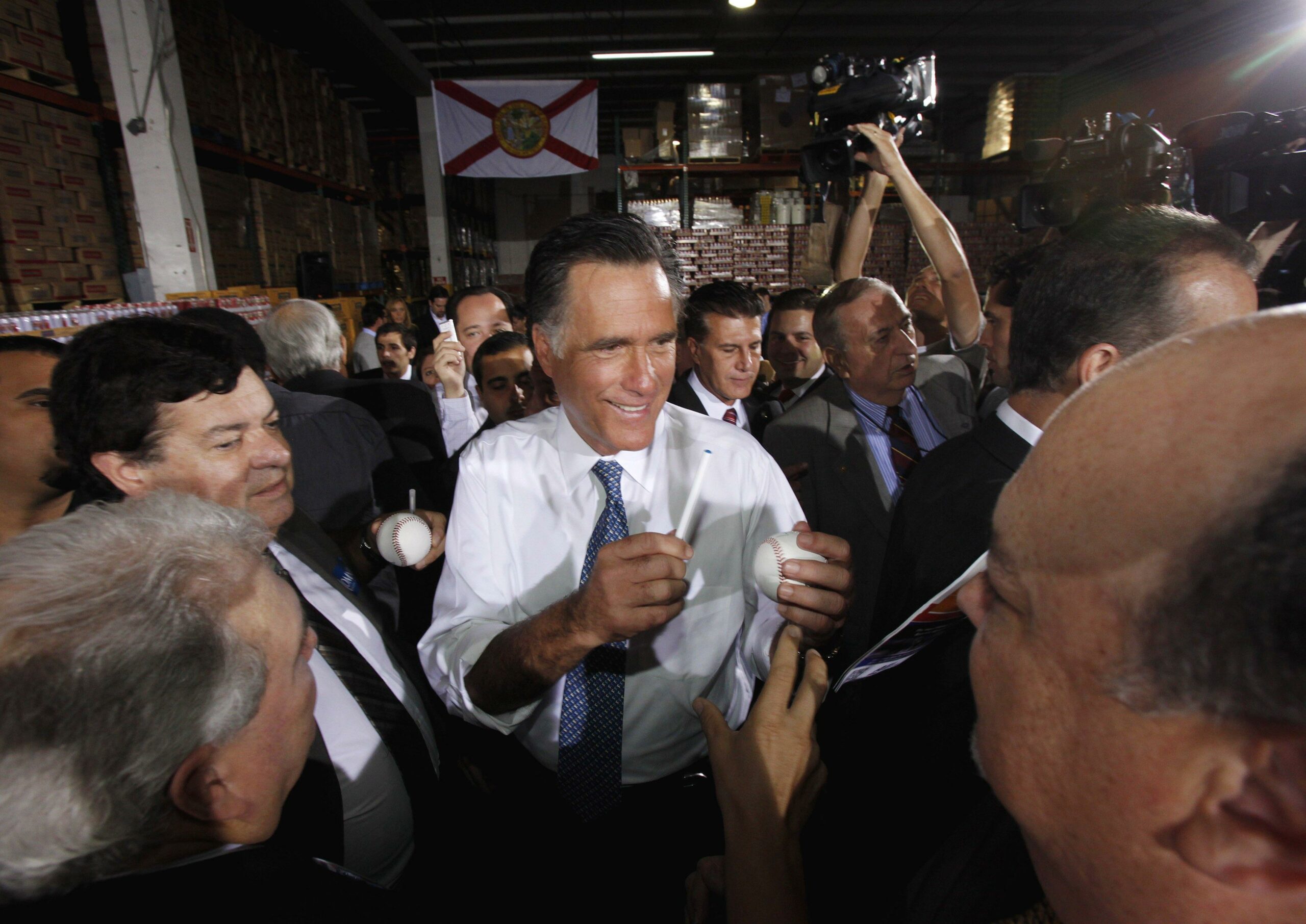 Untouched by ’60s, Romney reflects corny ’50s