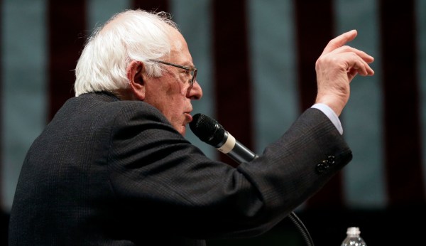 Bernie Sanders says the Senate ‘starve[s] little children’ and bombs their houses