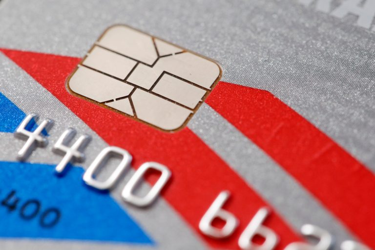 According to the Smart Card Alliance, an association that includes credit card companies such as Visa, Mastercard, and American Express, 120 million Americans had already received credit cards with the new EMV chips as of February.Â (AP Photo/Matt Rourke)