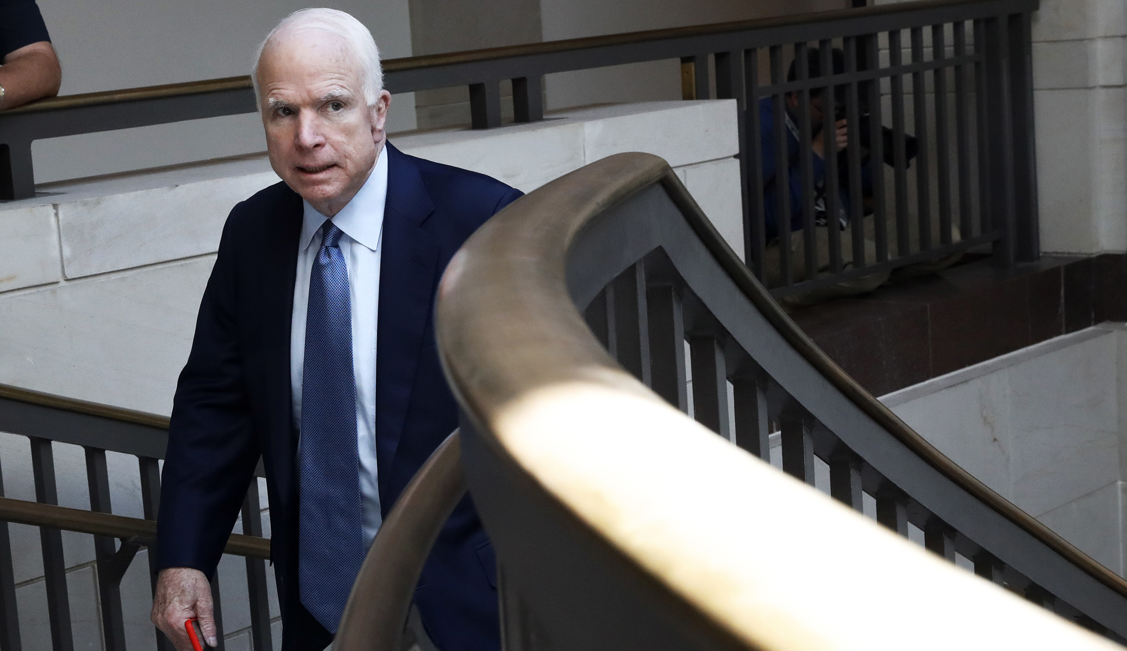 John McCain: Russia ‘had no business in the Oval Office’