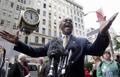 New Poll: Cain tied with Perry for second place