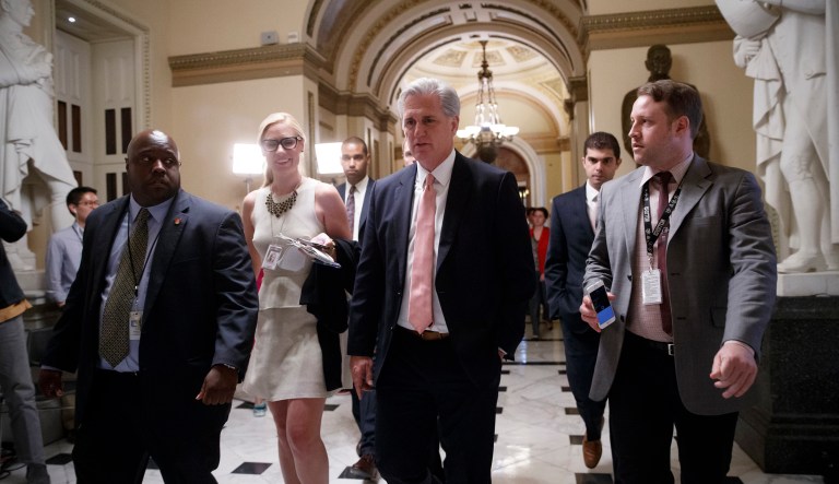 Earlier this week, Republicans appeared divided on the budget plan. (AP Photo/J. Scott Applewhite)