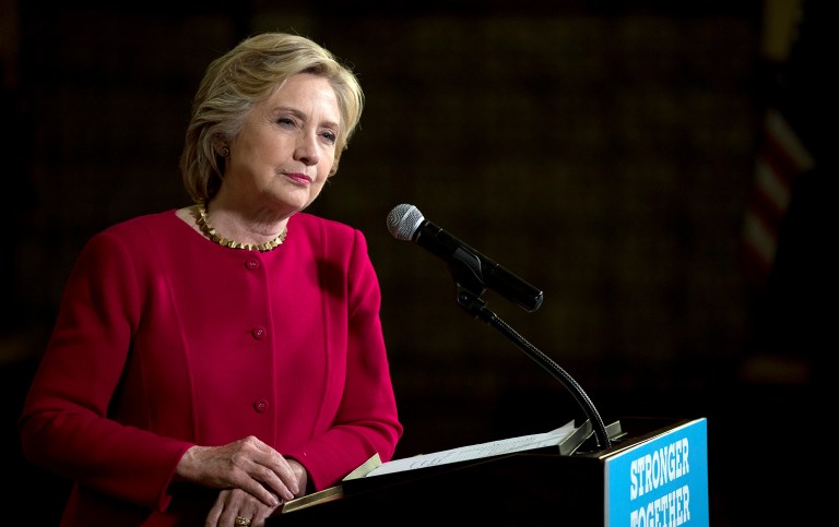 In one email from AP reporter Eric Tucker, Tucker said he was told that the FBI had a thumb drive from Clinton's team. But Tucker seemed to offer to ignore the story if Clinton's camp could provide a rationale. (AP Photo/Andrew Harnik)