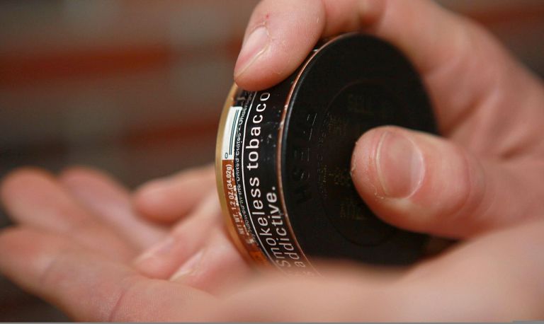 Smokeless tobacco is estimated to be around 90 percent safer than cigarettes. (Wikimedia Commons)