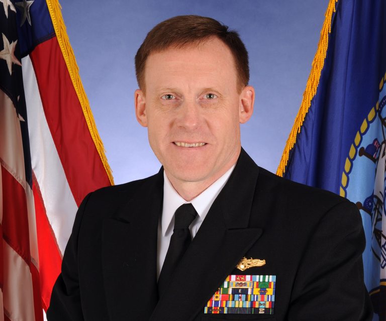 This Oct. 5, 2011, photo, provided by the U.S. Navy, shows Vice Adm. Michael Rogers. Defense Secretary Chuck Hagel is announcing that Rogers, the head of the Navy's Cyber Command, has been chosen to be the next chief of the troubled National Security Agency. Rogers, also a former intelligence director for the Joint Chiefs of Staff, is being nominated to replace Army Gen. Keith Alexander. (AP Photo.U.S. Navy)