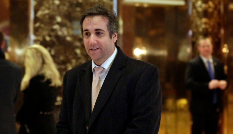 President Trump's longtime lawyer Michael Cohen strongly denied claims in a dossier that he had a relationship with the Russian government and issued a line-by-line rebuttal of the document to Congress. (AP Photo/Richard Drew)