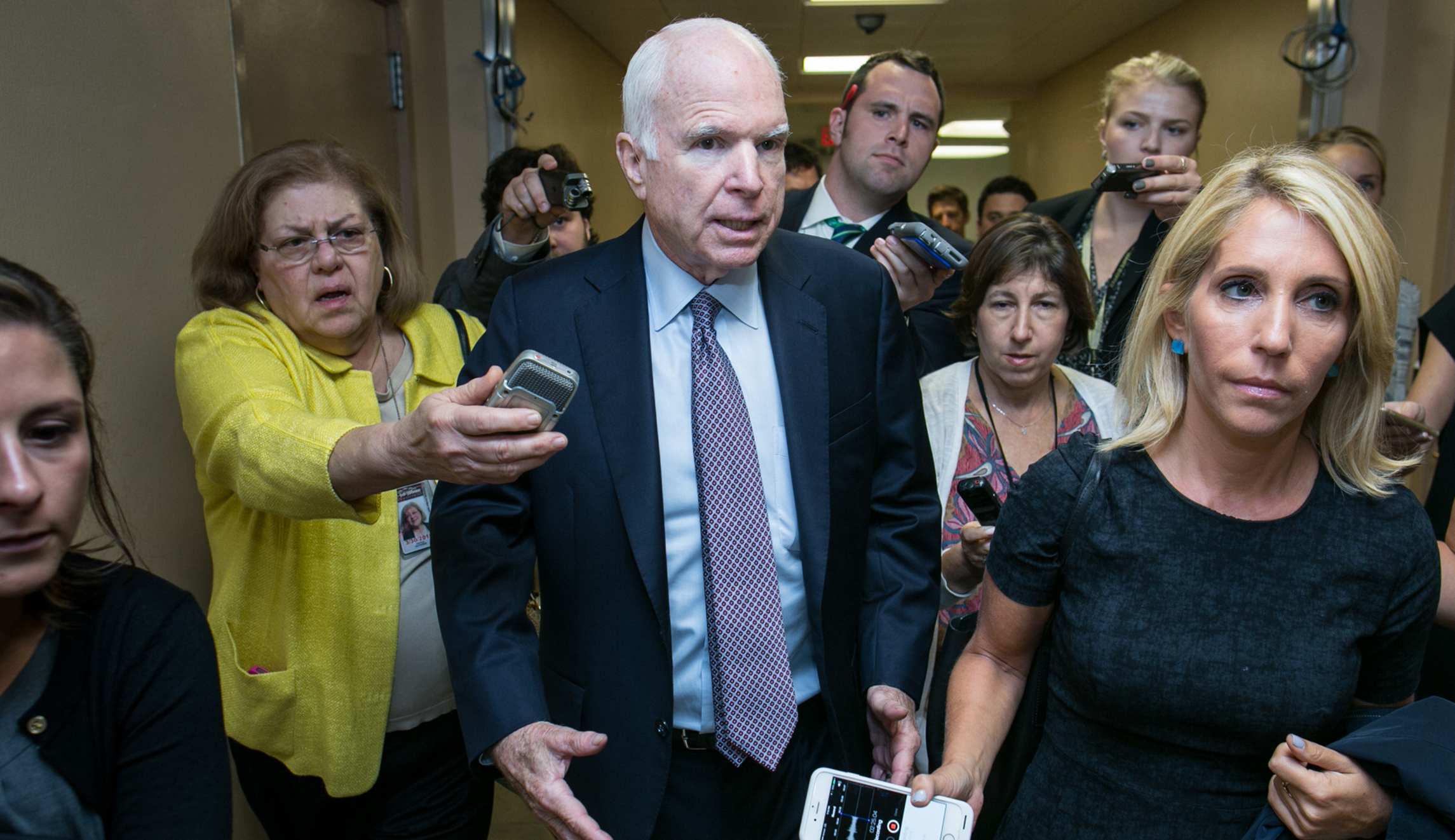 John McCain supports block granting healthcare money to the states