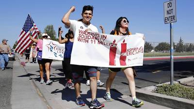 LA Times: Immigration bill backers keep pressure on Congress during recess