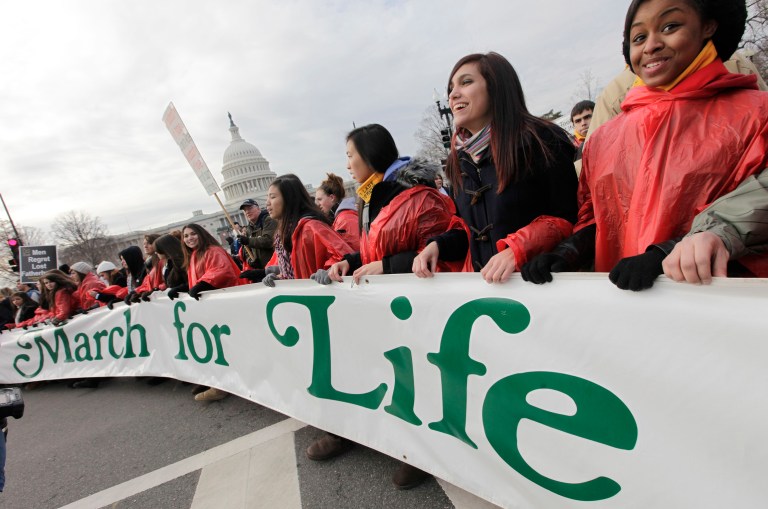 Abortion opponents and the Obama administration are often at sharp odds over how much distance to put between federal dollars and the controversial procedure of abortion. (AP Photo/Pablo Martinez Monsivais)