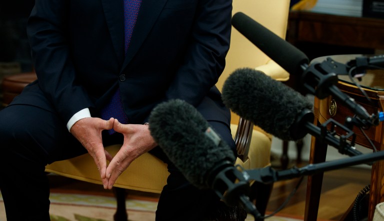 President Trump gets a lot wrong about the press, and his attacks are often about distracting from his own failures. But his criticisms get mileage for a reason. (AP Photo/Evan Vucci)