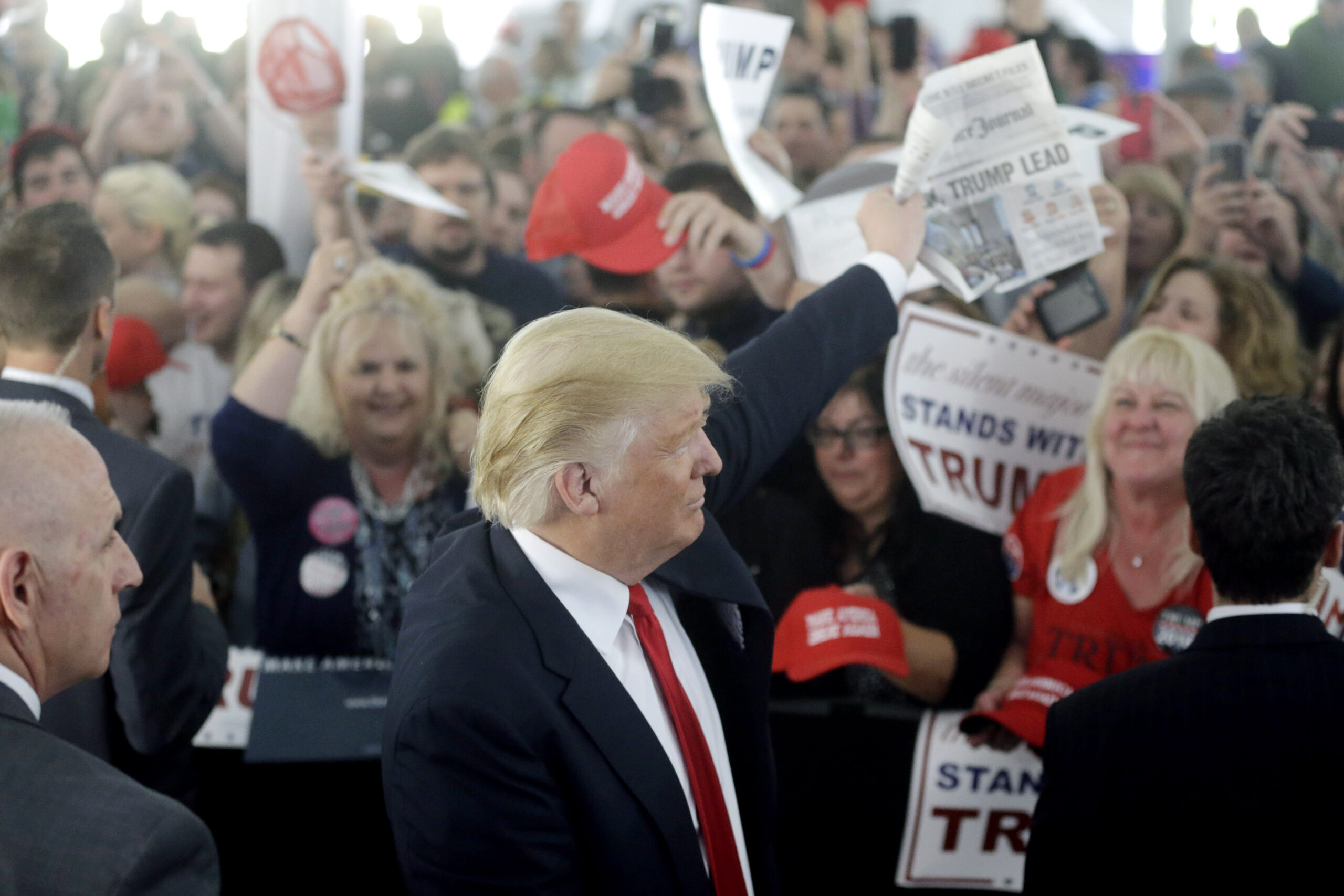 Conservative media run emotional gamut after Trump win