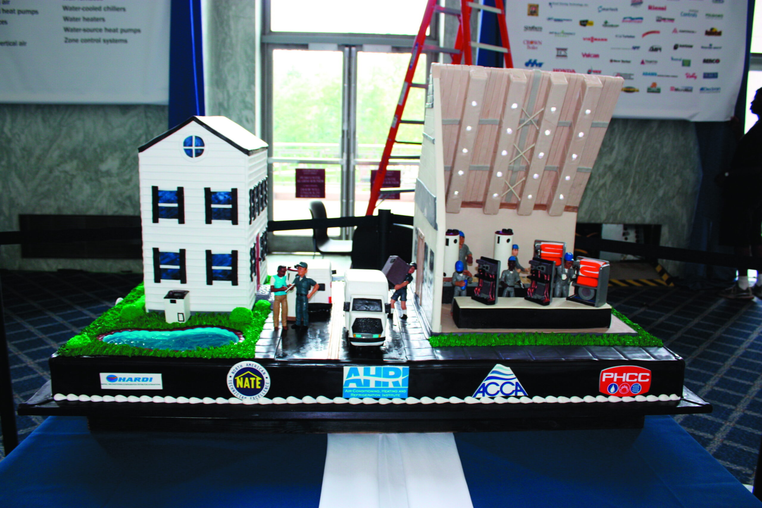 Heating and cooling industry lures staffers with cake