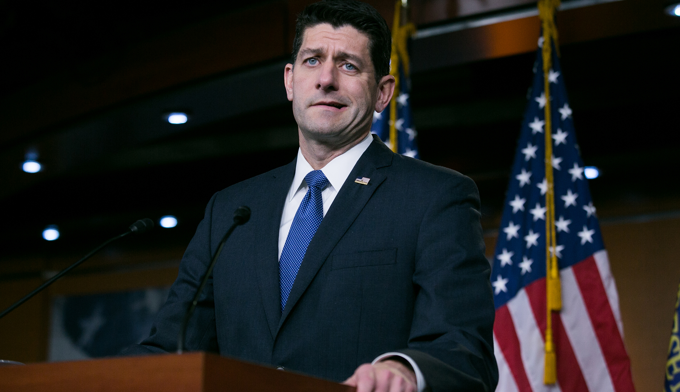 Paul Ryan privately assures Republicans he’s not leaving ‘anytime soon’