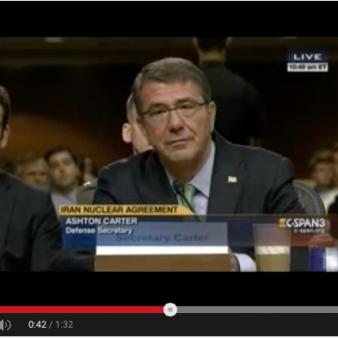 Defense Secretary: Iran Will Not Change Behavior as Result of Nuke Deal