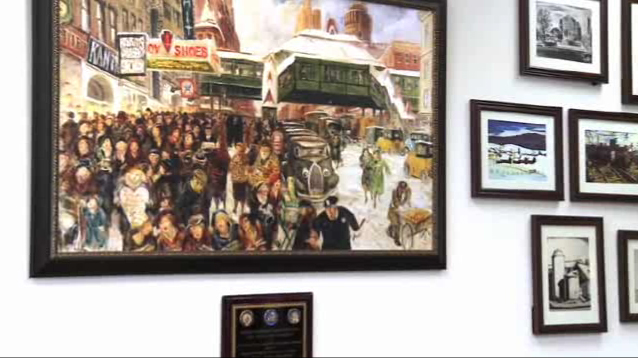 (Photo courtesy of screen shot of a GSA video on its art recovery effort.)