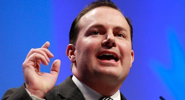 Sen. Mike Lee. AP Photo
