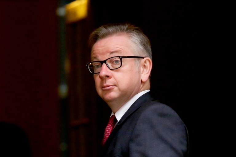 Michael Gove surprised many people when he came out for Brexit earlier this year, and he surprised even more people when he came out against Boris Johnson this morning and announced he was running himself. (AP Photo)