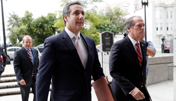 "Let me be totally clear that I am innocent of the allegations raised against me in the public square, which are based upon misinformation and unnamed or unverifiable sources," Cohen planned to say, according to his opening remarks. (AP Photo/Pablo Martinez Monsivais)