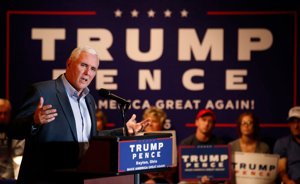 Watch: Pence silent on releasing tax returns
