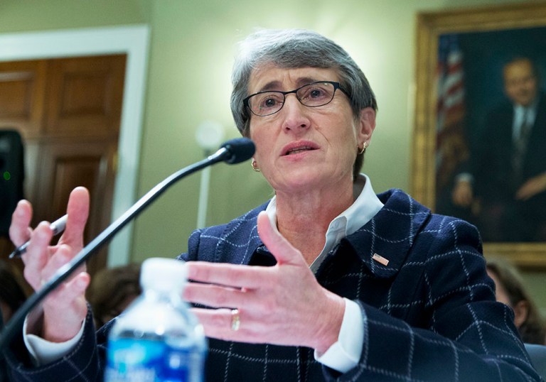 When Interior Secretary Sally Jewell announced plans to travel to Utah later this year, western ears perked up with concerns about a new national monument there. (AP Photo/Manuel Balce Ceneta, File)