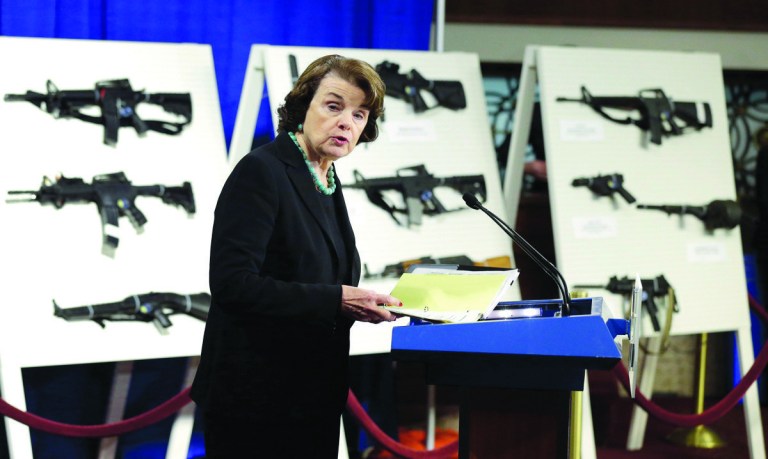 Senate unveils proposal for sweeping gun ban