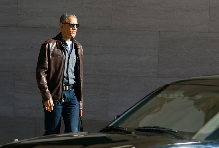 Obama, whose legacy item was the Affordable Care Act, will deliver the keynote address at the organization's lunch. (AP Photo/Jose Luis Magana)