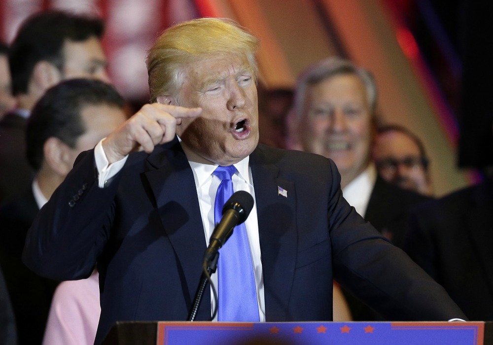 Businessman Trump sells ‘America first’ foreign policy