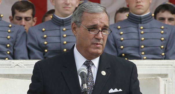 House Committee on Veterans Affairs Chairman Rep. Jeff Miller, R-FL, says veterans need not worry about sequestration cuts. (AP Photo/Pablo Martinez Monsivais)