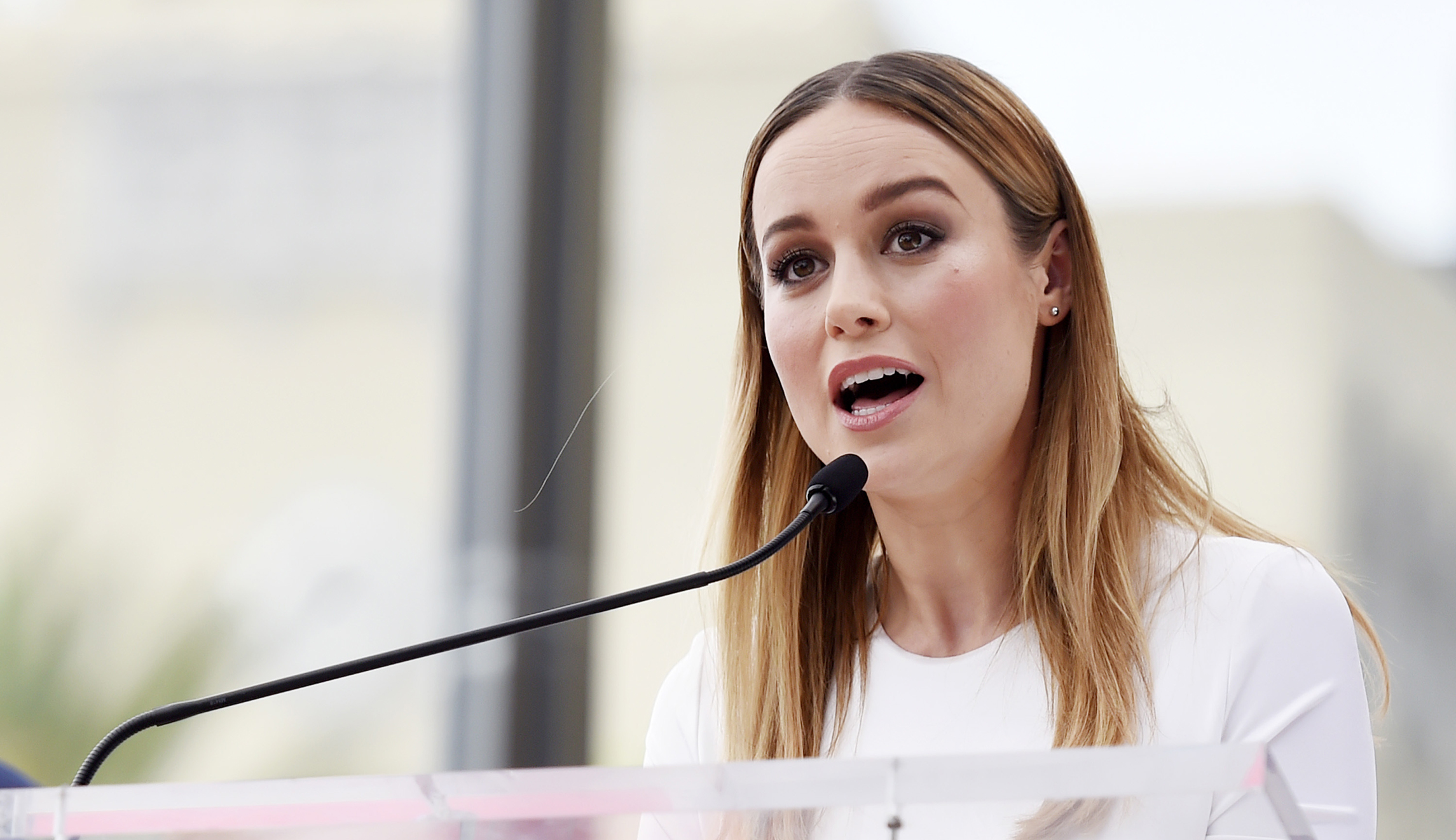 A TSA agent asked for Brie Larson’s phone number and she was not pleased