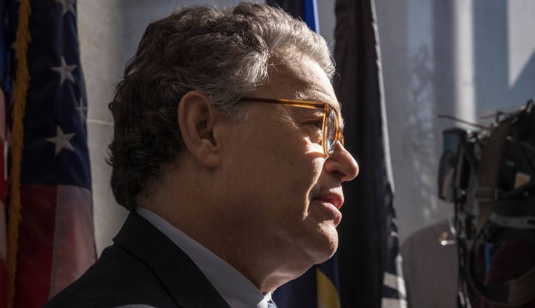Sen. Al Franken, D-Minn., on Wednesday afternoon said he will make an announcement on Thursday, according to multiple reports. (AP Photo/J. Scott Applewhite)