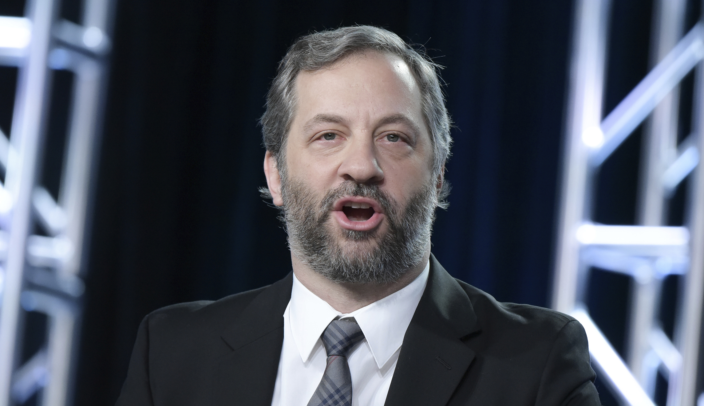 ‘Corporate type of censorship’: Director Judd Apatow chides Hollywood for silence on human rights abuses