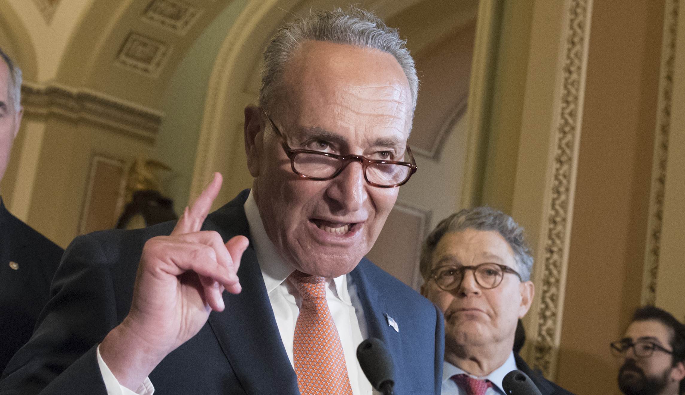 Chuck Schumer blocks John McCain’s attempts to get a floor vote on Pentagon nominee