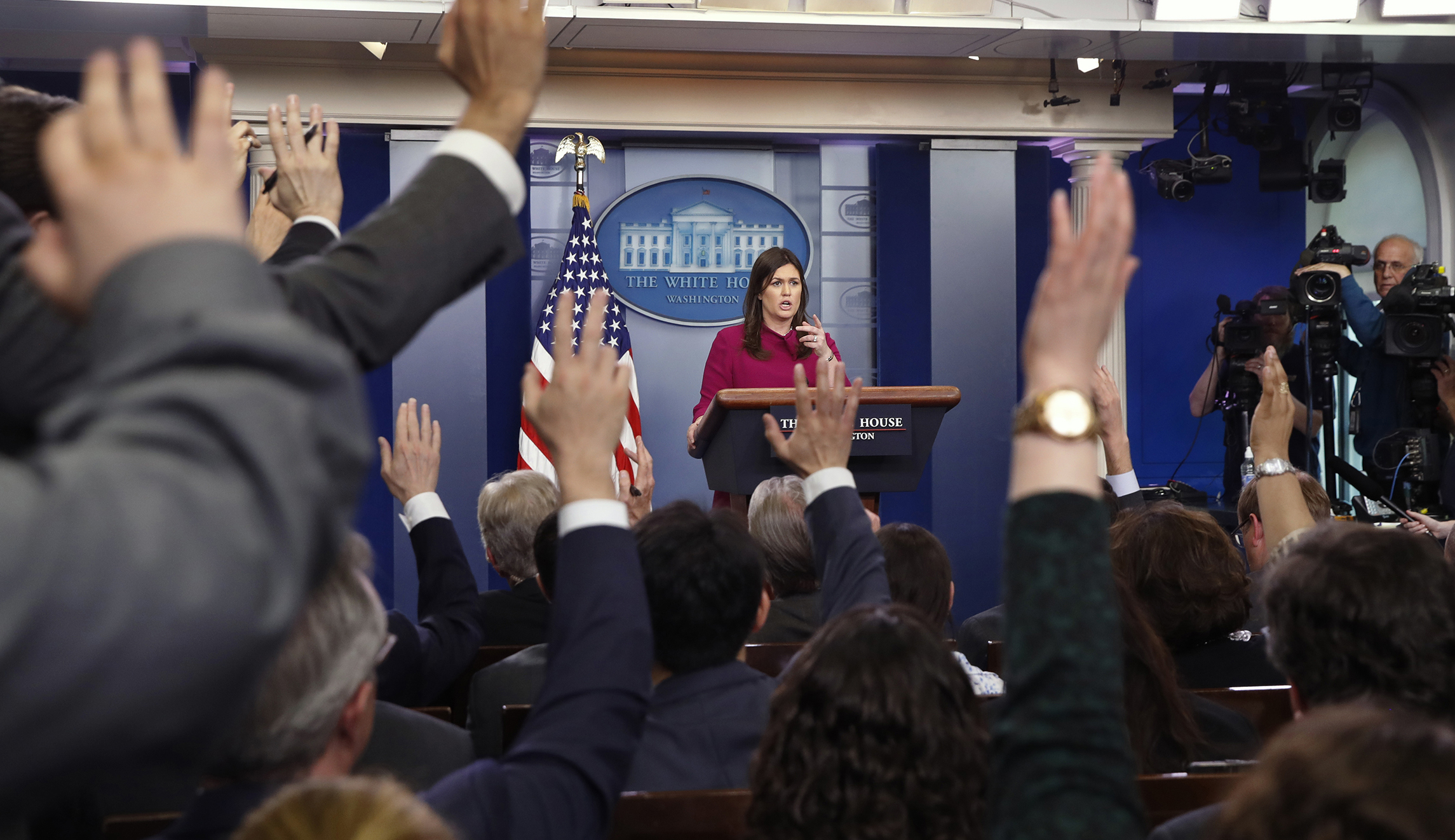 Reporters have spent 50 percent more time waiting for White House briefings