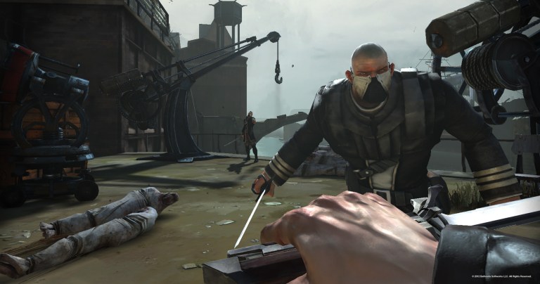   This video game image released by Bethesda Softworks shows a scene from 