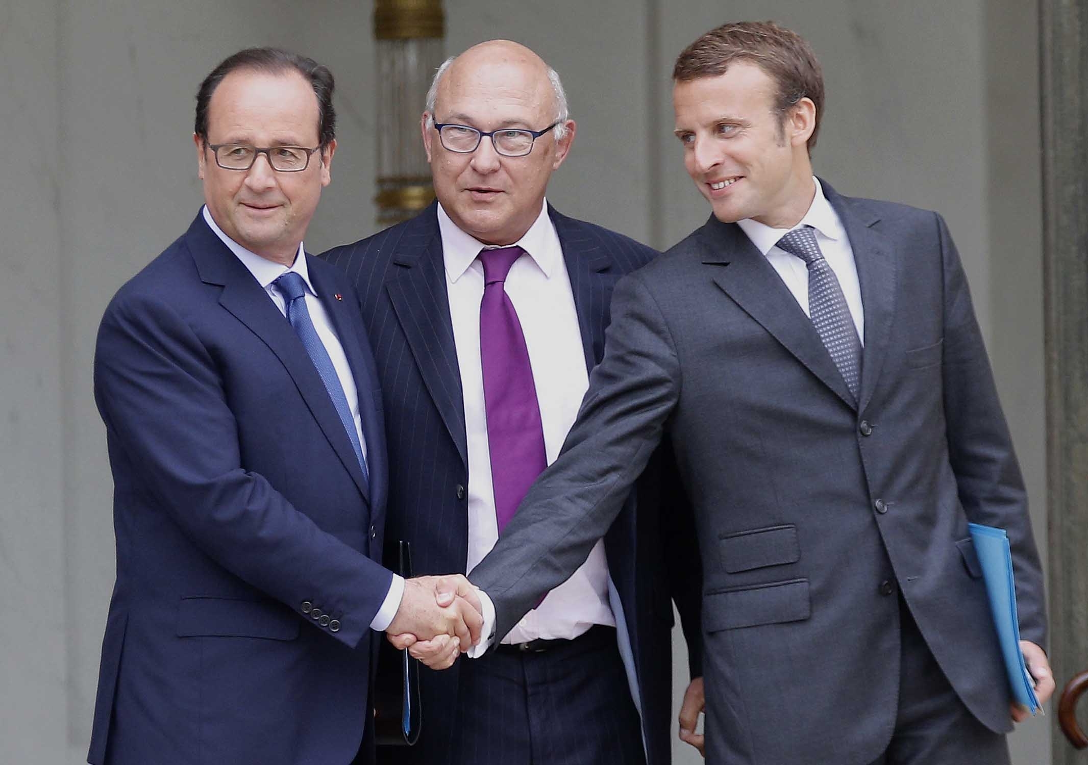 French leader banks on free market to save economy