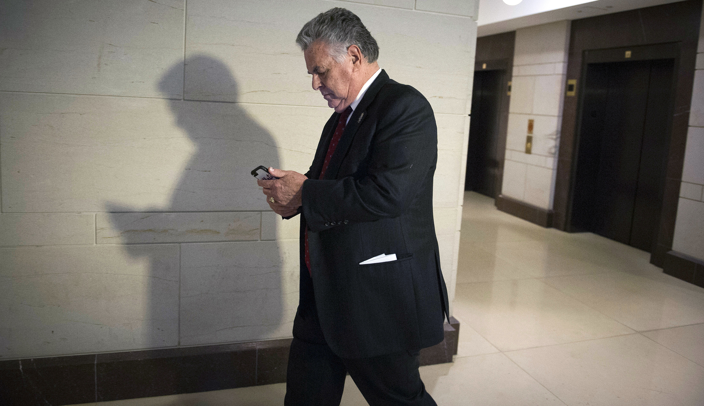 Peter King claims he’s seen more collusion between Russia and the Clintons than between the Kremlin and Trump