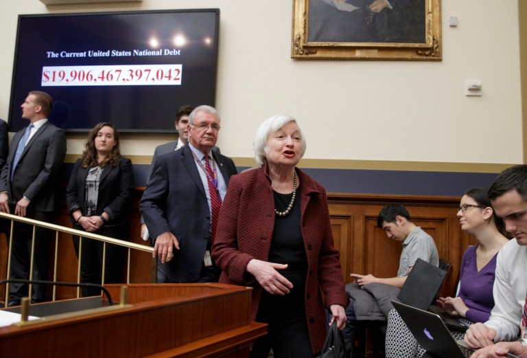 Minutes from Jan. 31-Feb. 1 meeting provide few clues about central bank's plans for the rest of the year. (AP Photo/J. Scott Applewhite)