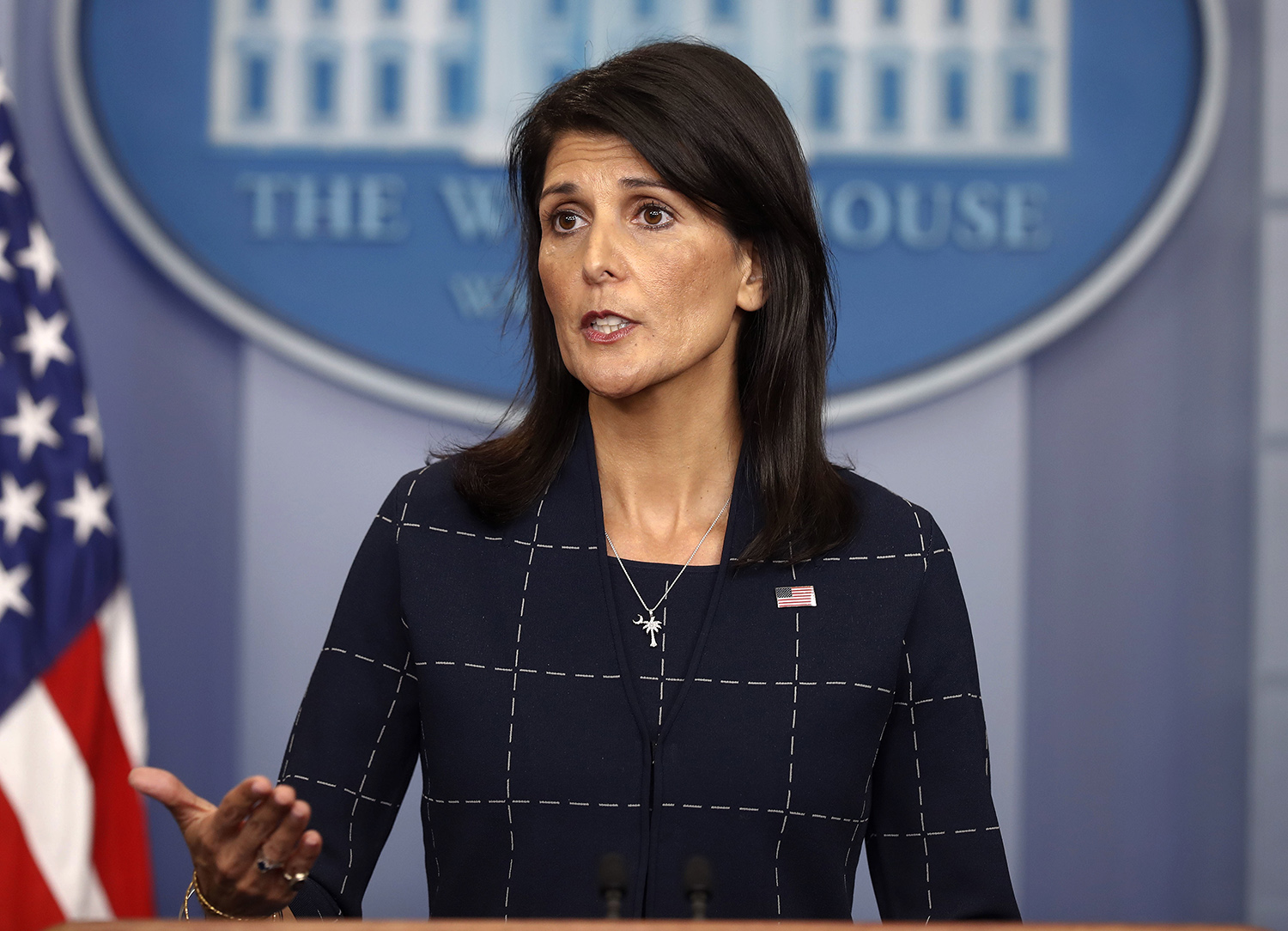 Nikki Haley calls for US to move embassy to Jerusalem