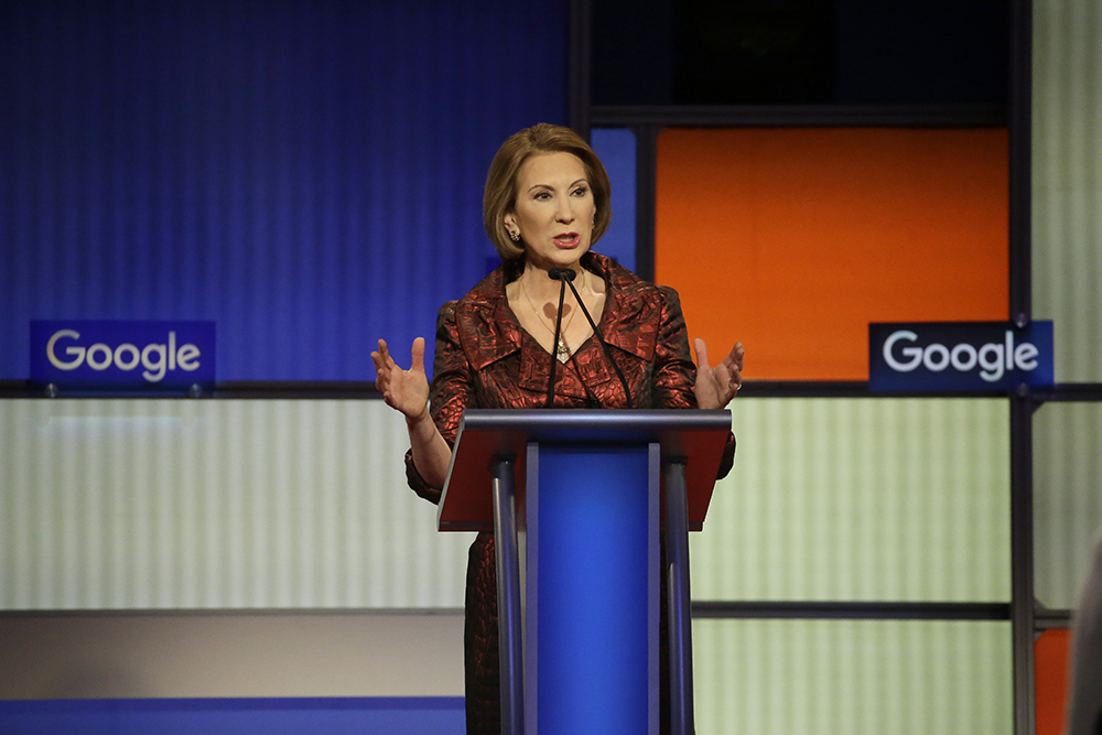 Fiorina: I’d have left my husband if he acted like Bill Clinton