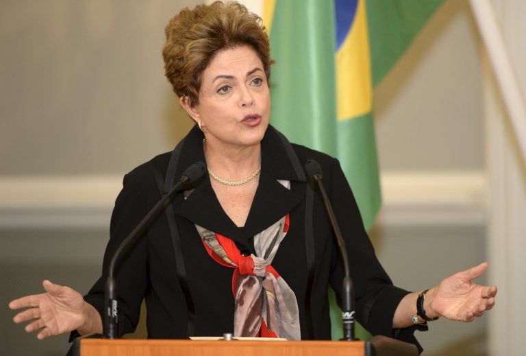 Brazilian President Dilma Rousseff spoke in strident support of the multi-stakeholder model.Â (Jussi Nukari/Lehtikuva via AP file)