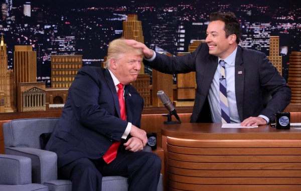 Trump slams Jimmy Fallon for not being ‘a man’ after hair interview