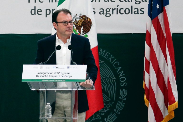 Mexican Secretary of Finance Luis Videgaray said there is no way his country will pay for Donald Trump's 