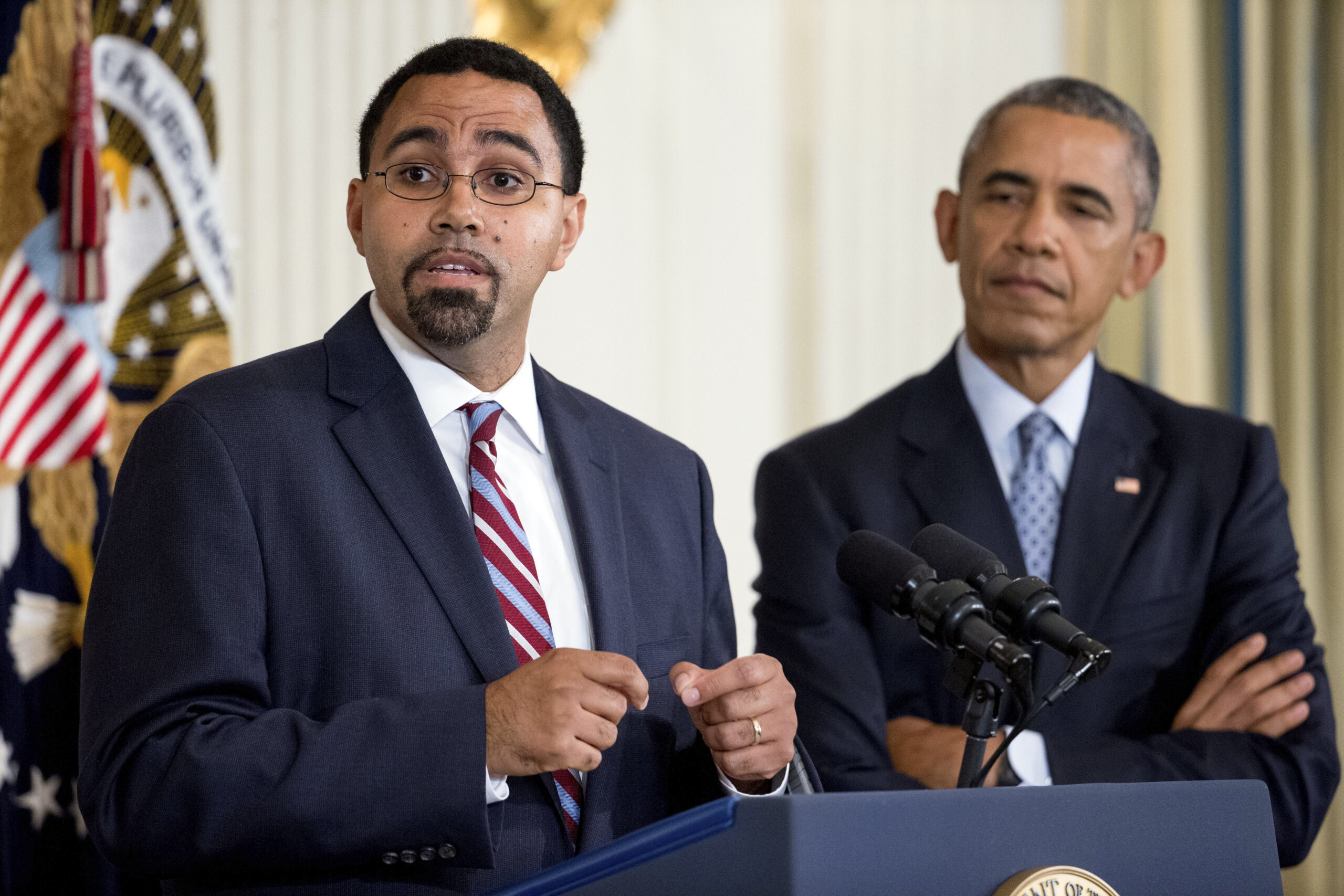 Future secretary of education disappointed education isn’t a campaign issue